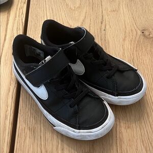Kids Black and White Sneakers